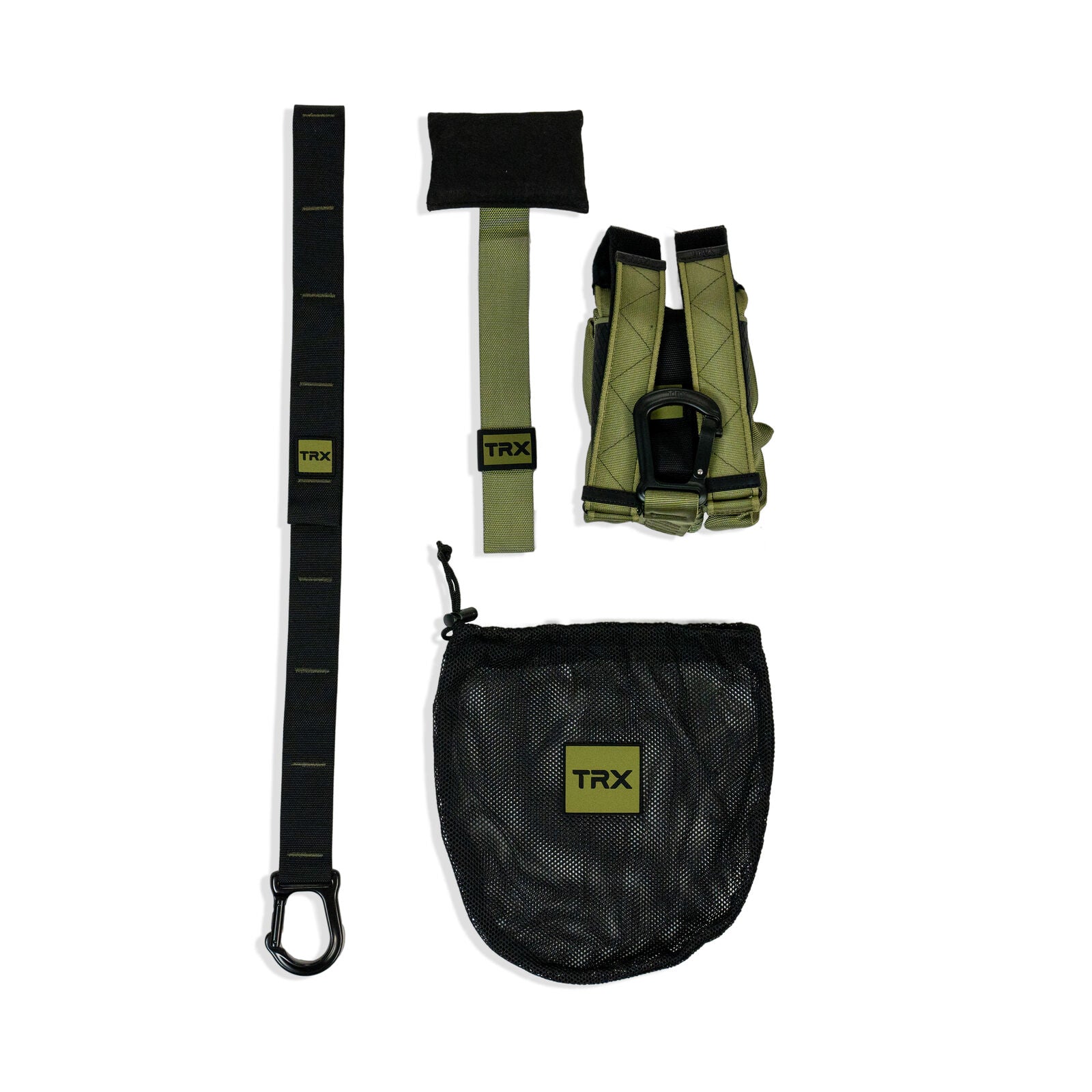 TRX PRO 4 Suspension Trainer Camo Suspensionstræning Grøn