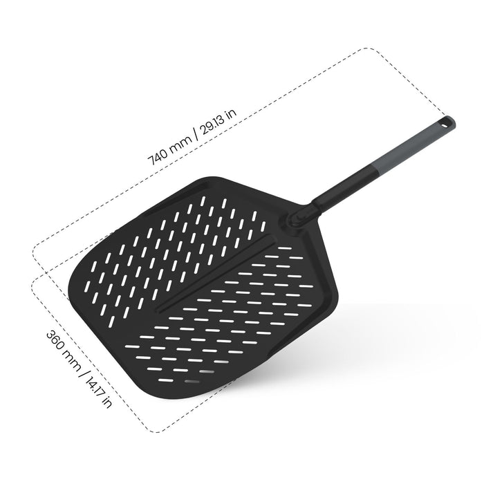 Witt Pizza peel 14" soft grip Black