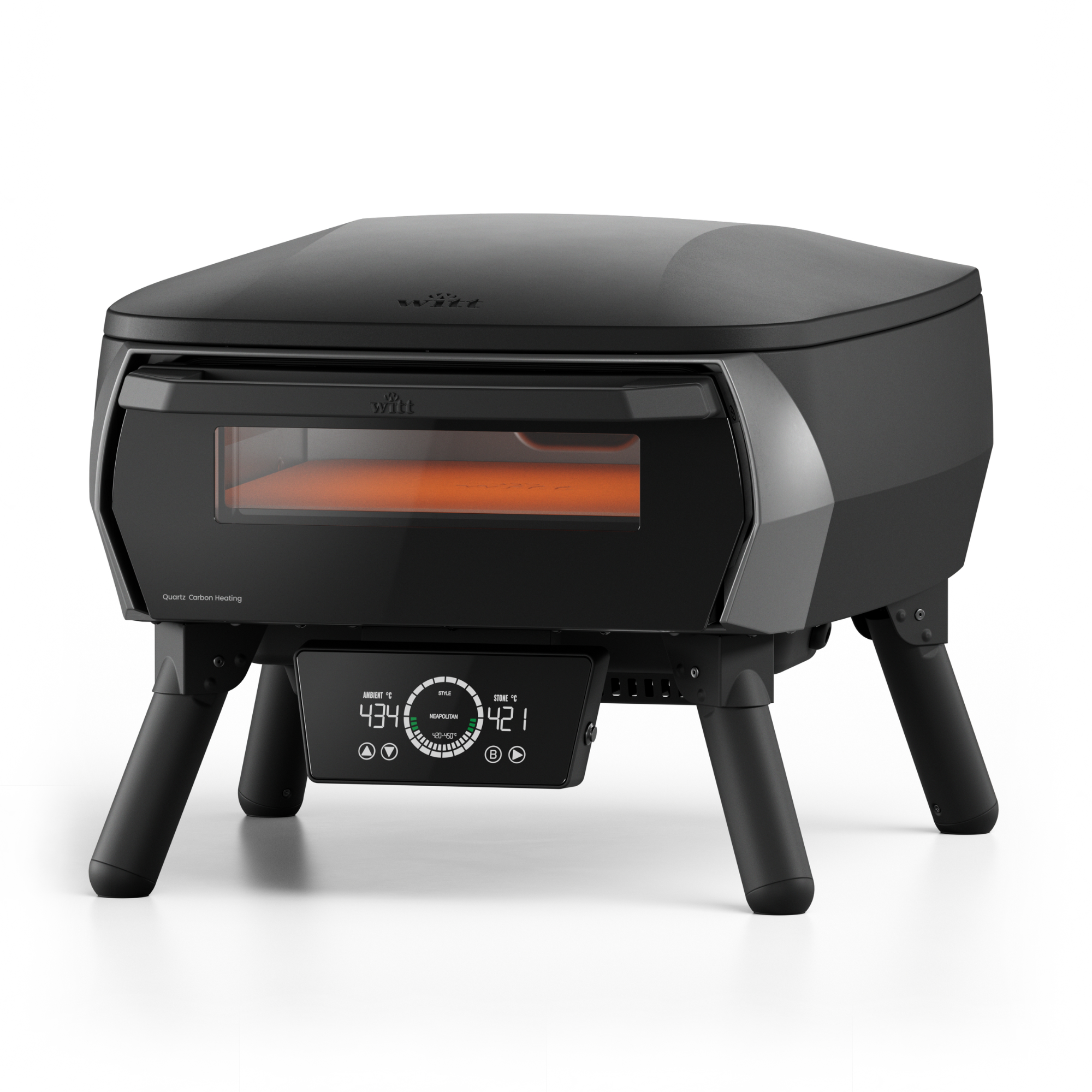 Witt eGNITE Control 13" EU Pizza oven Black