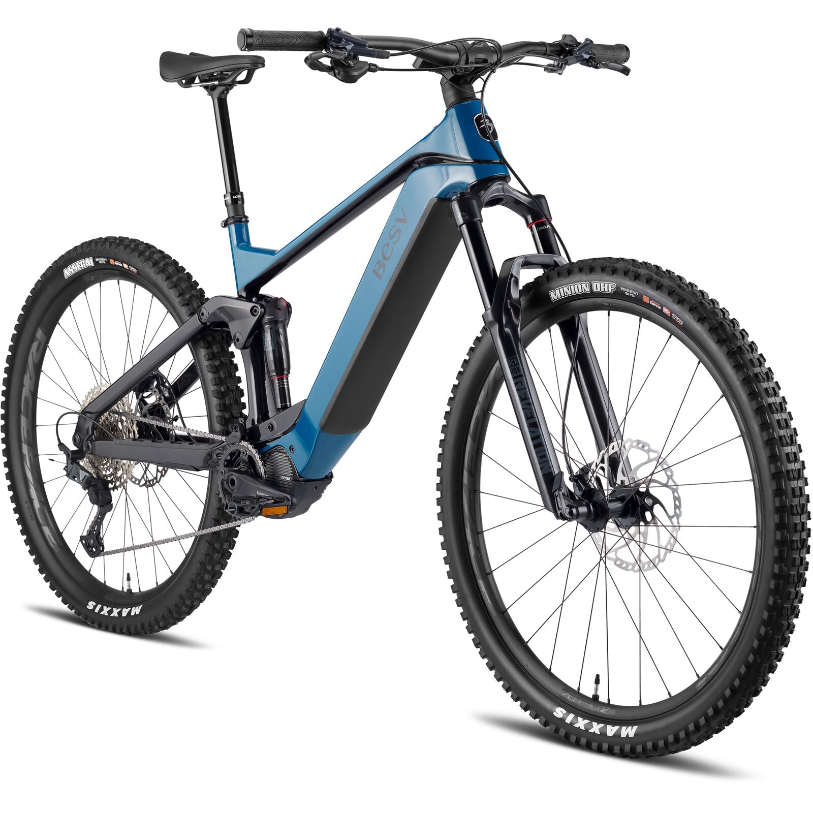 BESV TCA 1.1 MY23 FS-Step Over 415S el-MTB River Blue med Night Black