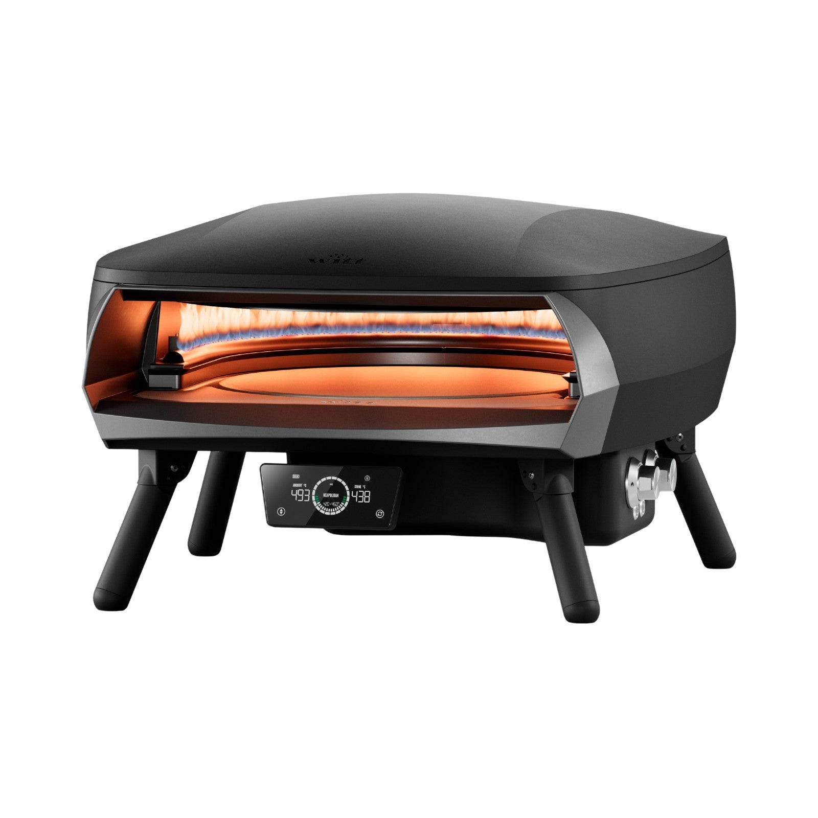 Witt ETNA Rotante Control 16" EU Pizza oven Black