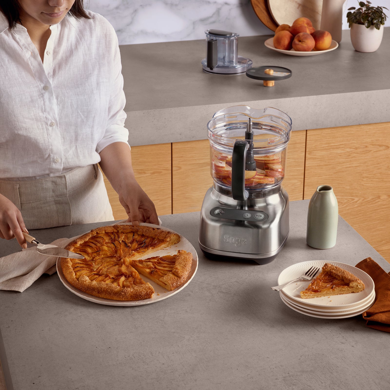 Sage SFP 638 BSS Food processor Brushed Stainless Steel