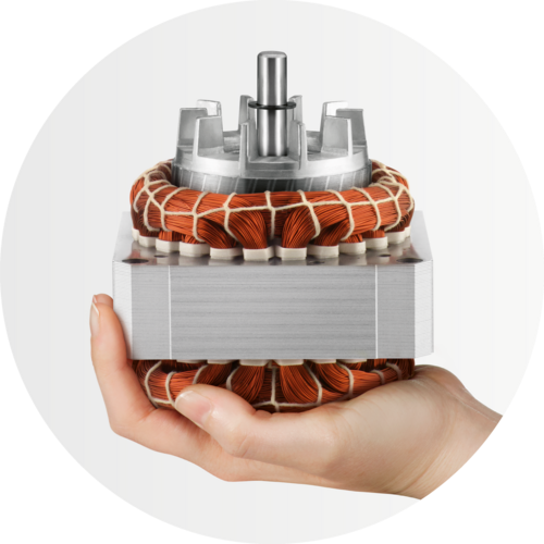 Heavy duty induction motor with 30 year warranty