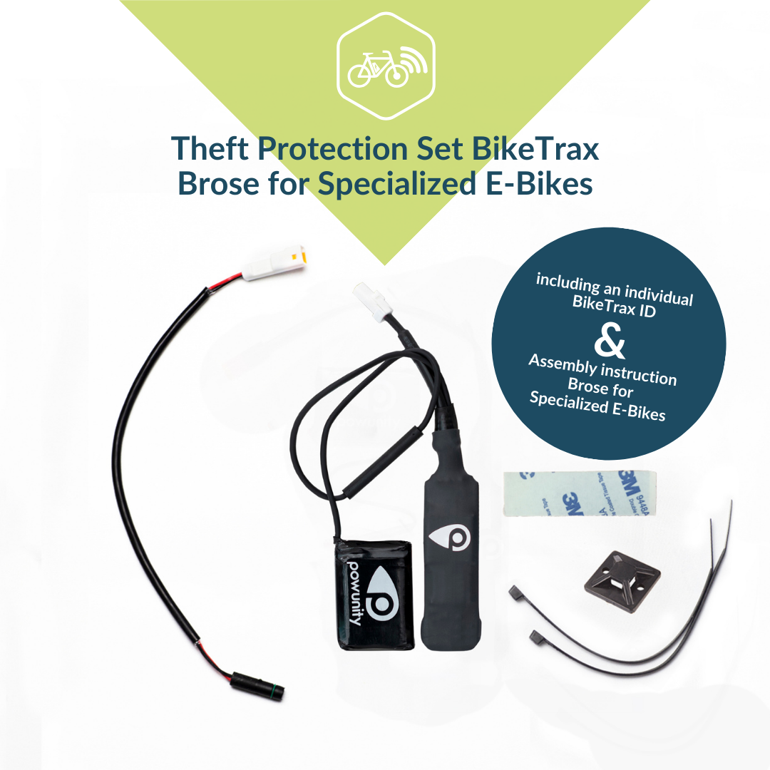 Powunity BikeTrax 4G Brose Specialized  Black