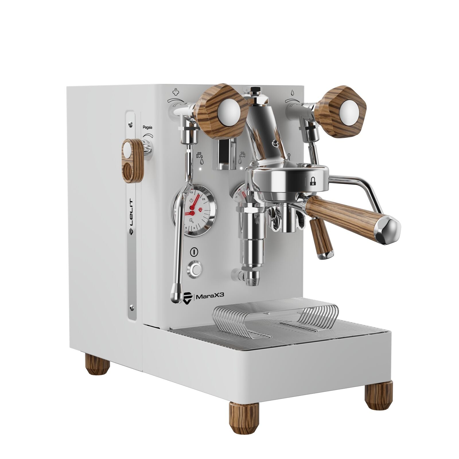 Lelit MARAX3 HX WHT TYPE Q Espressomaskine Hvid