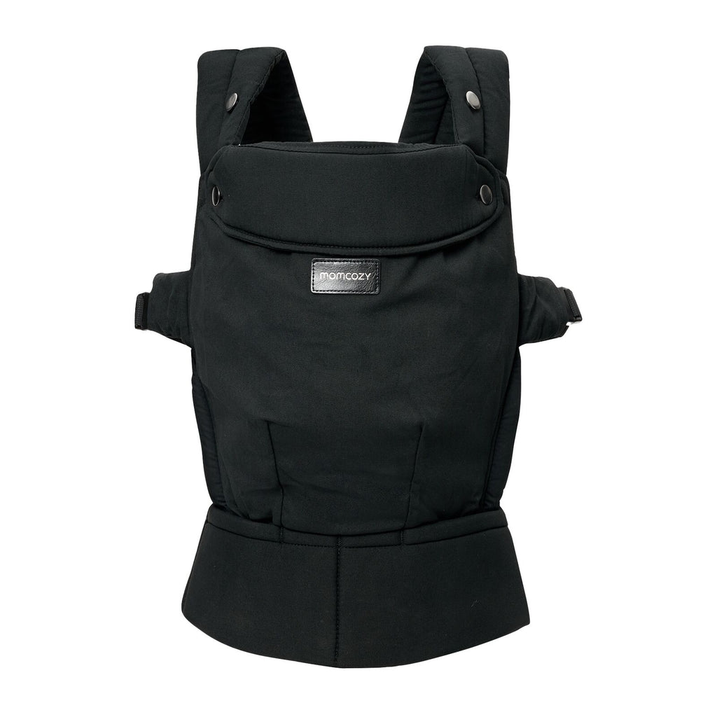 Momcozy Newborn to Toddler Cotton Soft Structured Carrier Black