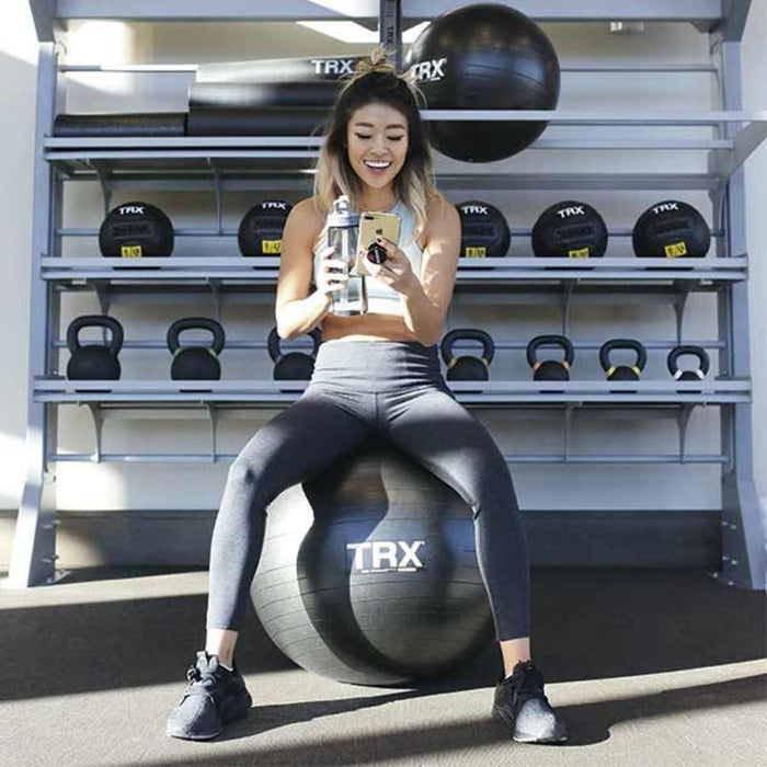 TRX Stabilitetskugle 55 cm Fitnessbold Sort