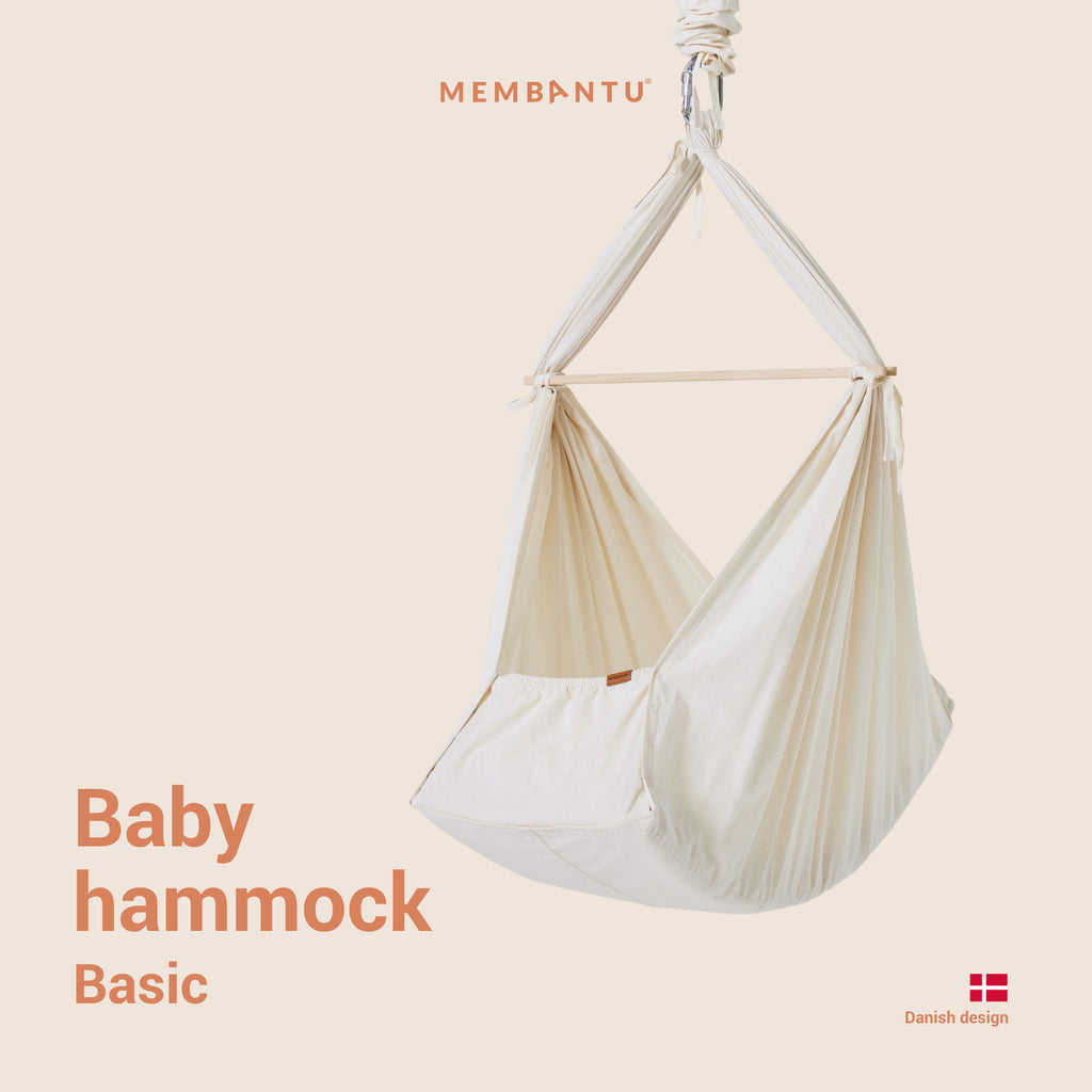 Membantu Basic Organic Baby Hammock Grey