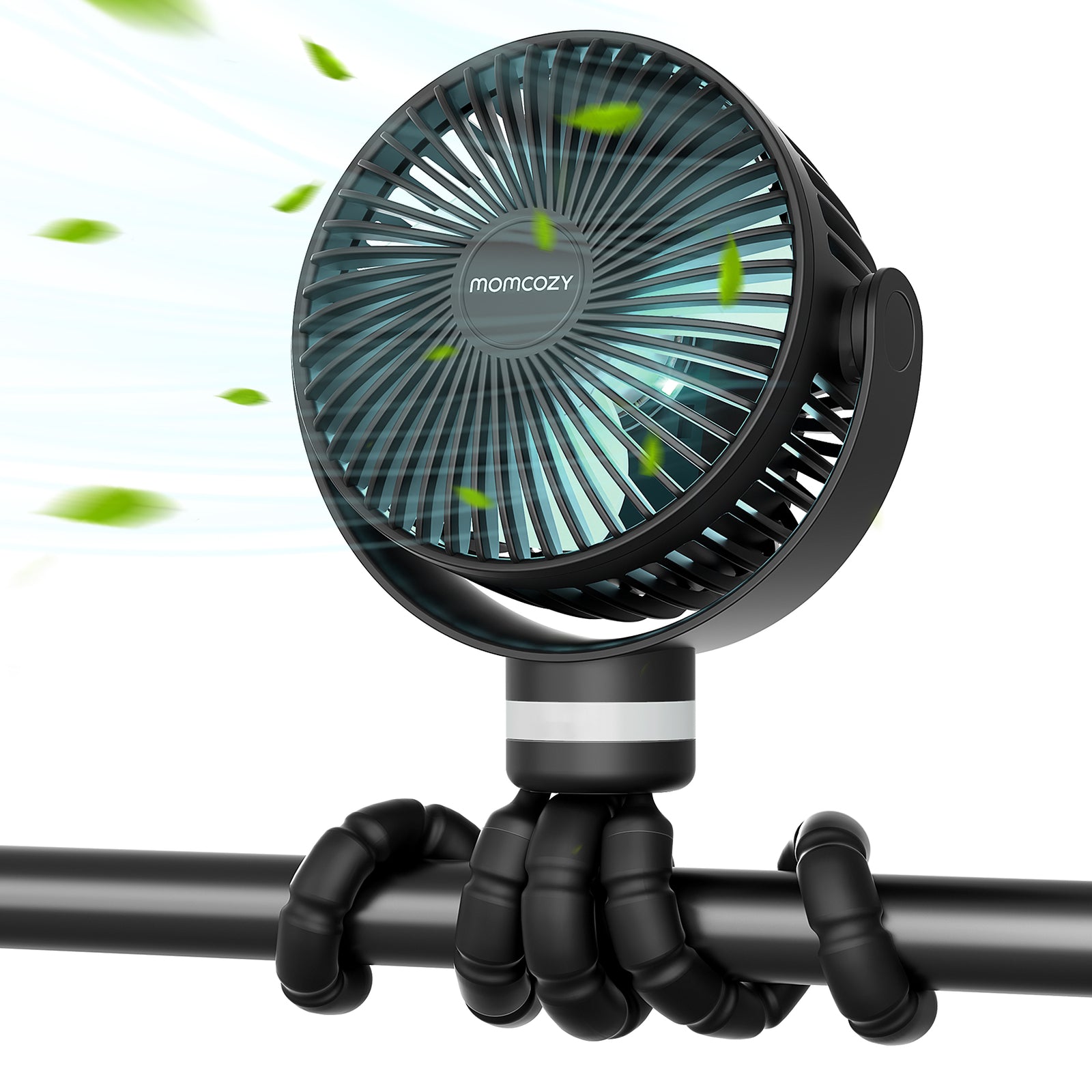 Momcozy Bärbar Fläkt Svart