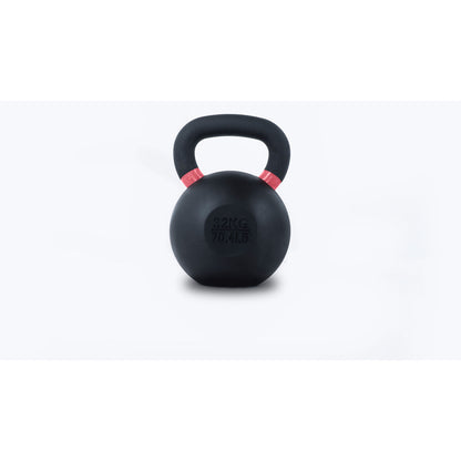 TRX Kettlebell 32 kg, gummibelagt Kettlebells Sort