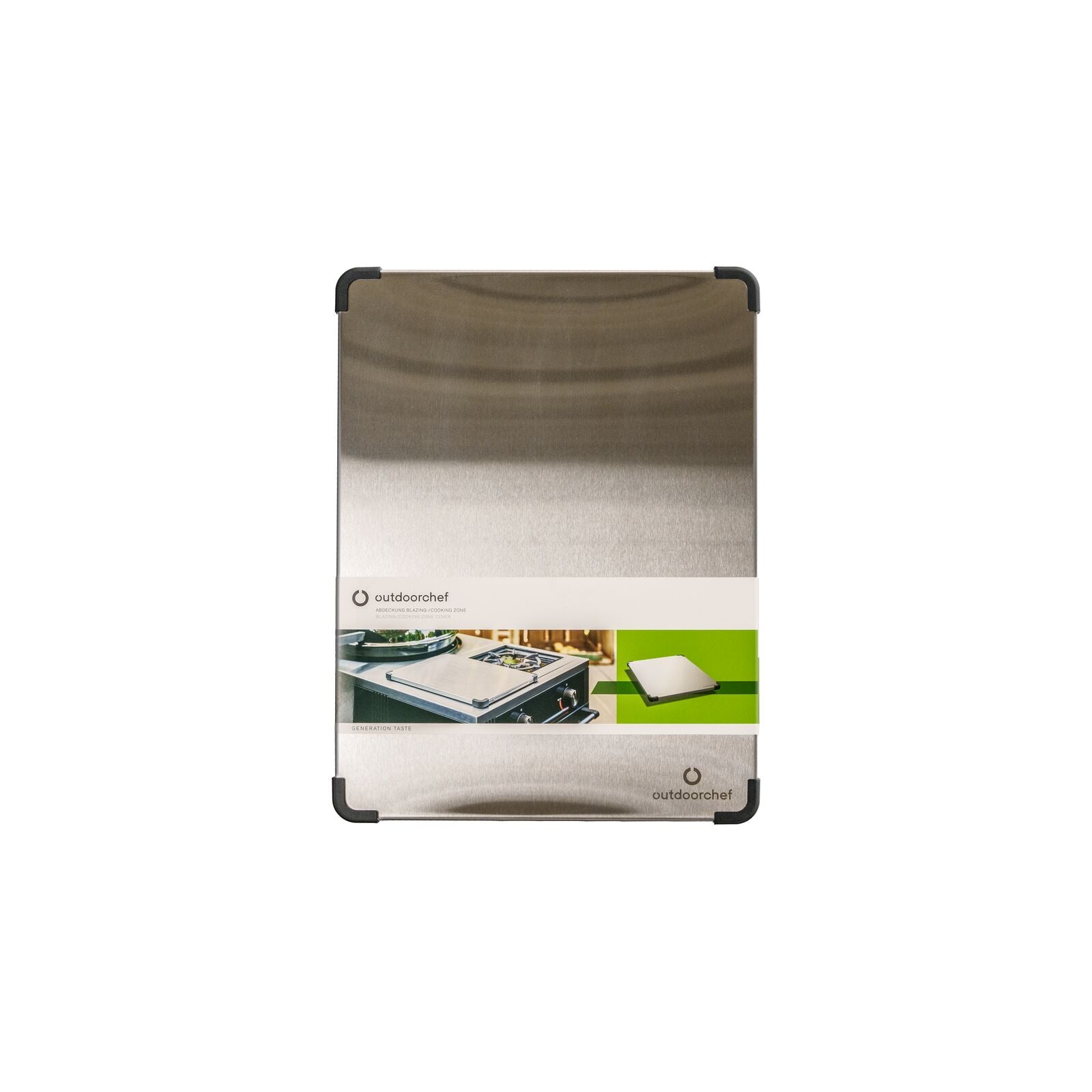 Outdoorchef BLAZING/COOKING ZONE COVER Rustfrit Stål