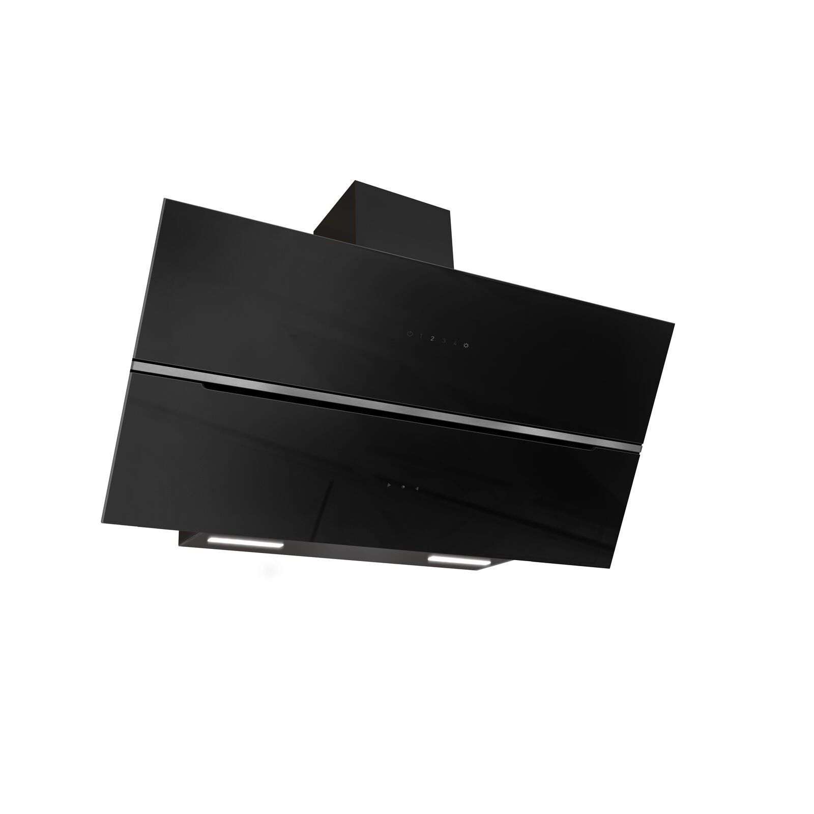 Witt Stream 90 BN Wall hanging hood Black