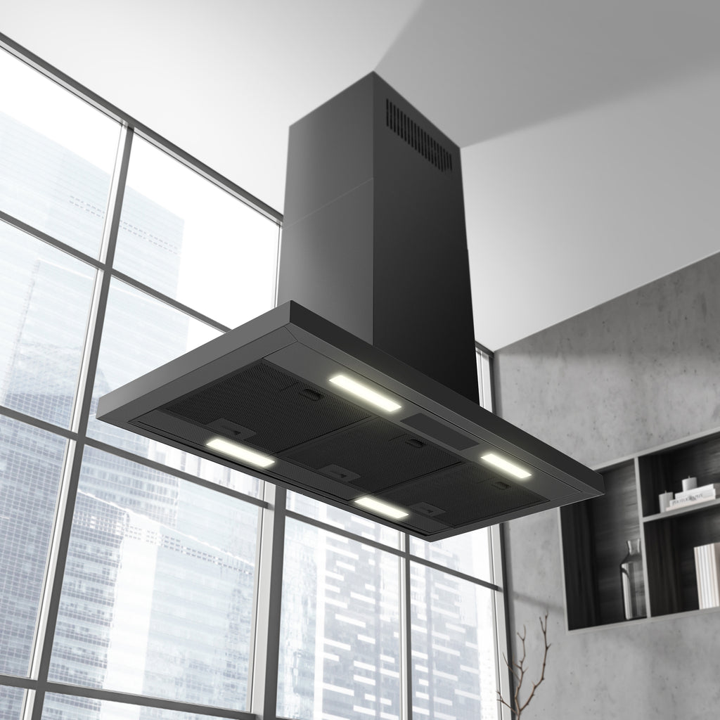 Witt Cobra 80 BIN2  Free hanging hood Black