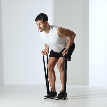 FLEXVIT Retail REVOLVE "ELITE" Xheavy Powerband Black Elastic bands for training Black