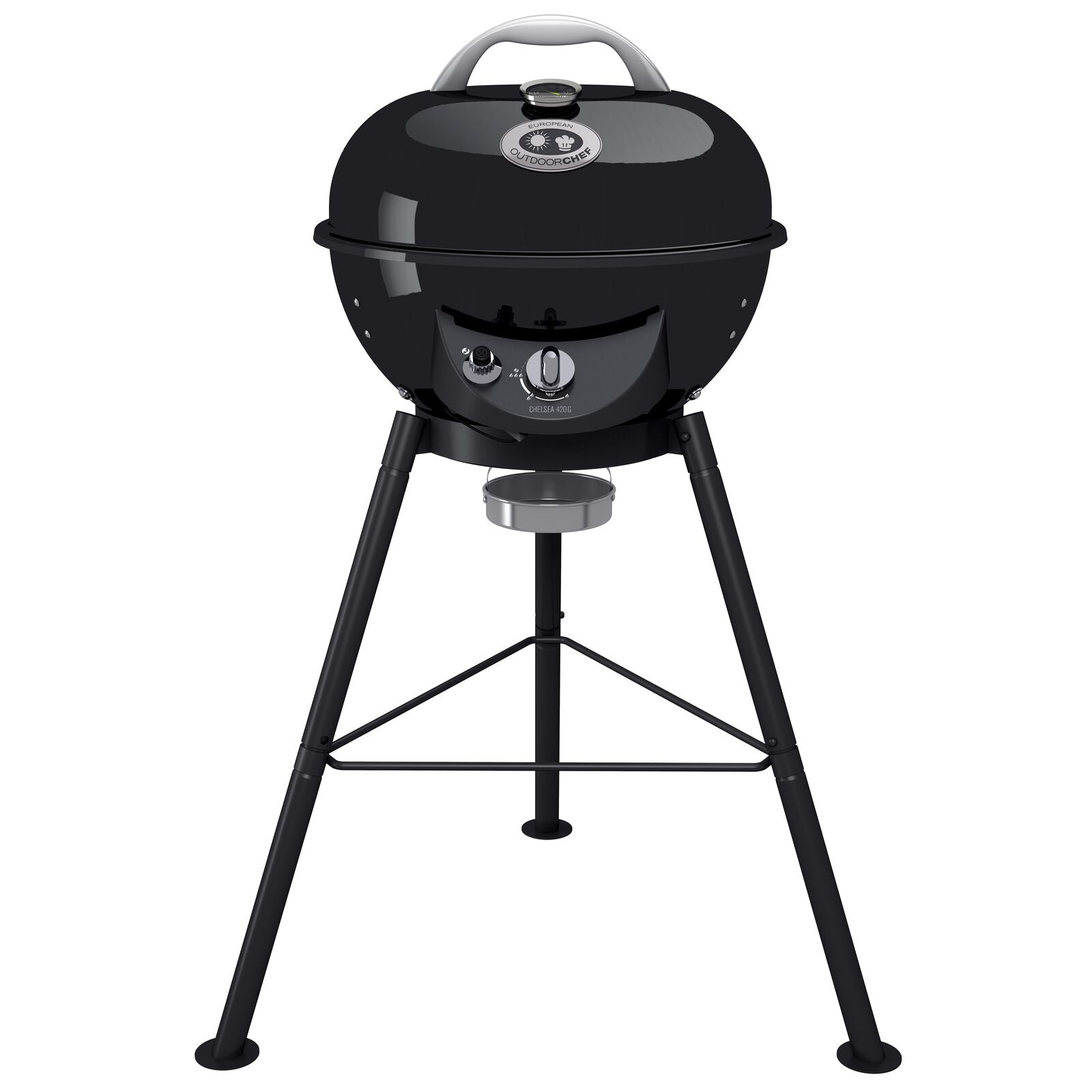 Outdoorchef CHELSEA 420 G SORT 30MBAR Gasgrill Sort