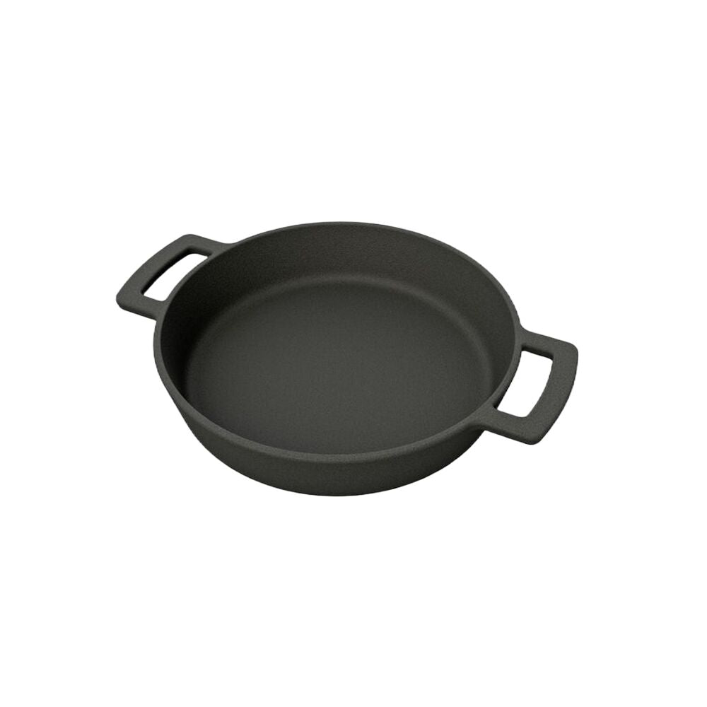Outdoorchef Støbejernspande 28 cm Sort