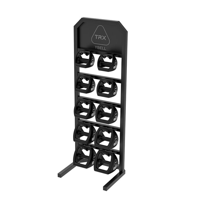 TRX Single Vertical Ybell Training rack Display Black