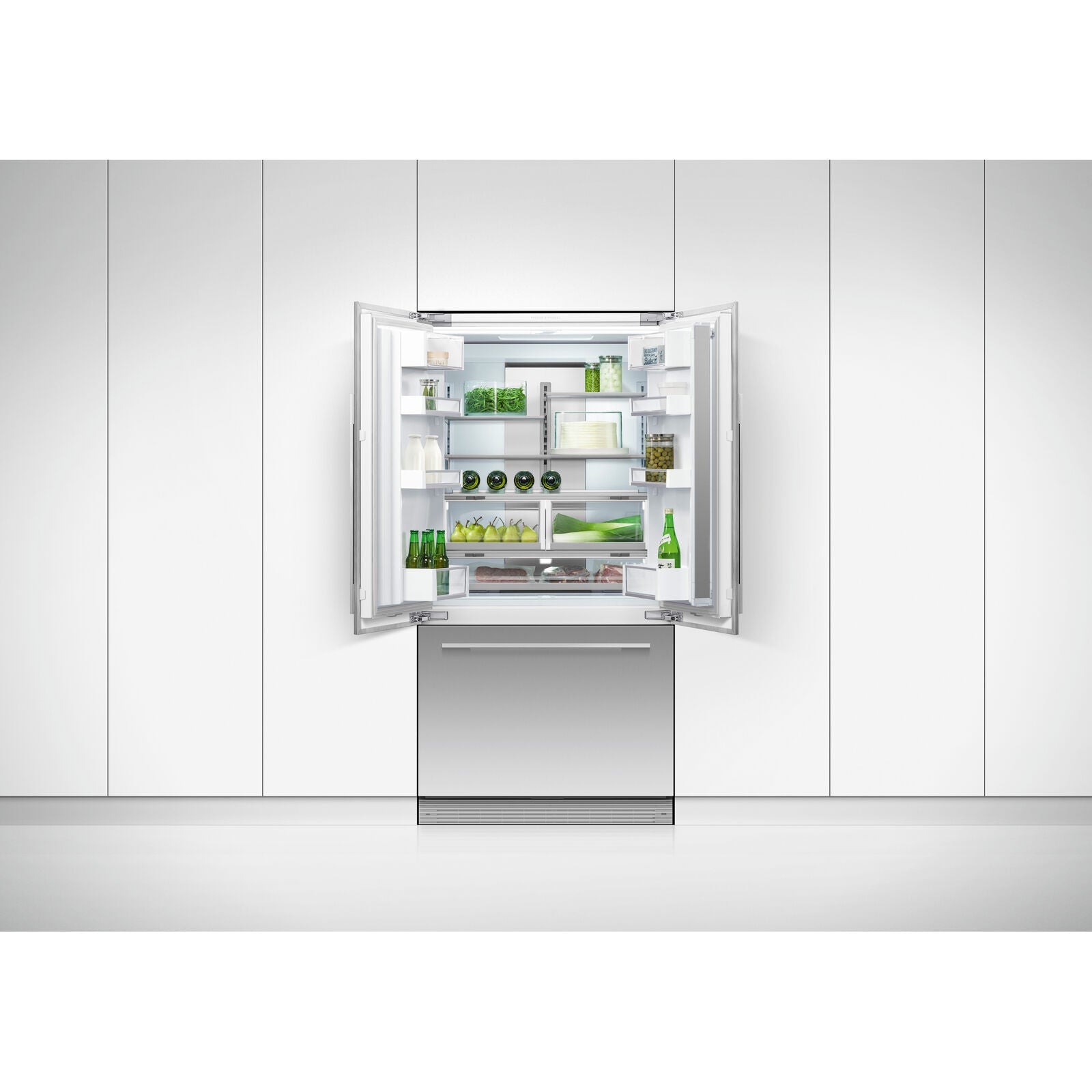 Fisher & Paykel RS90AU3 Fridge/freezer Integrated