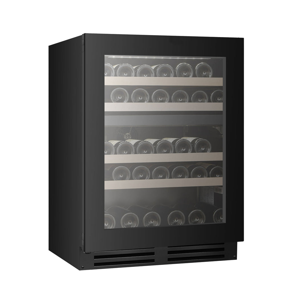 Witt Wine WU6082T2-2B39 integroitava viinikaappi, musta