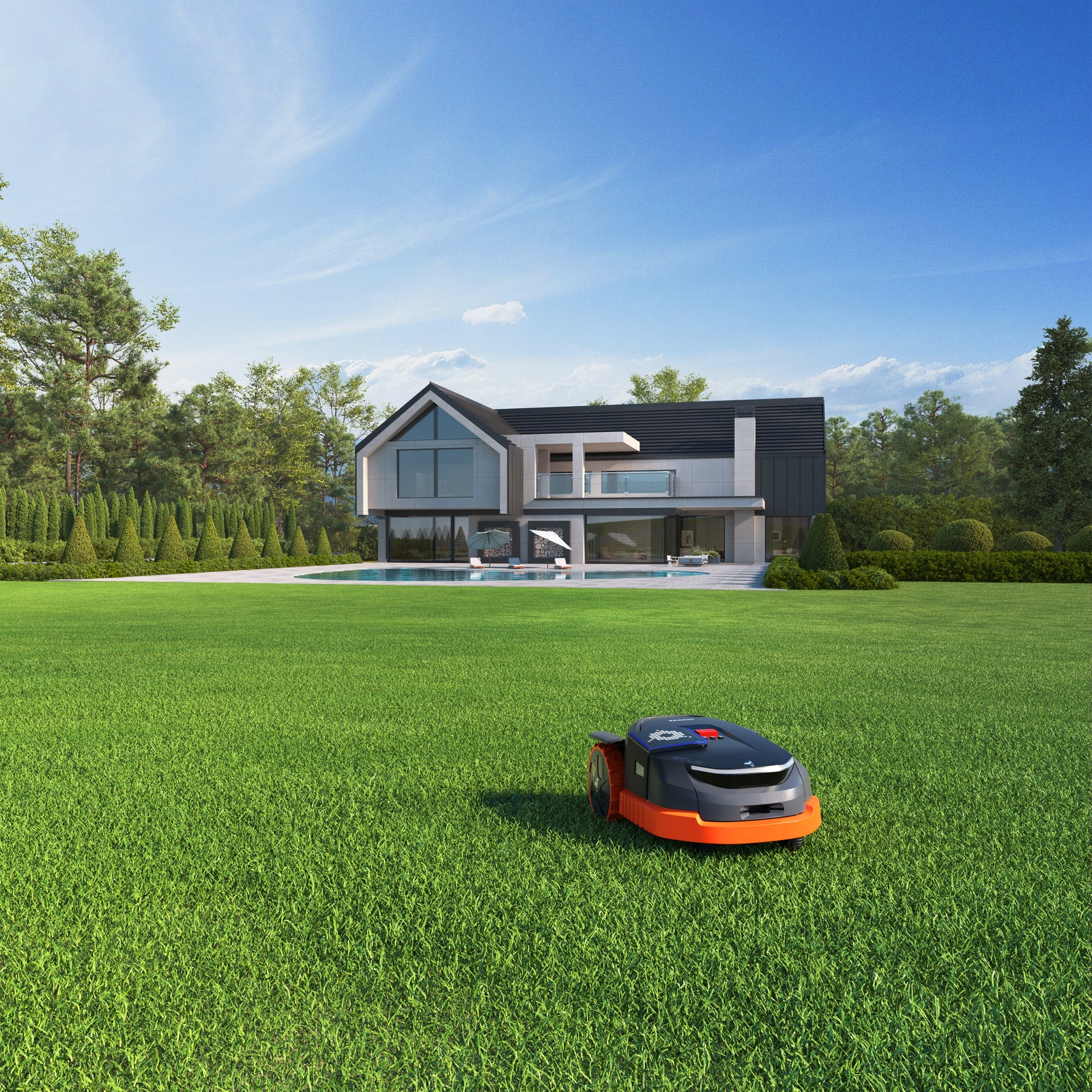 Segway Navimow X390E Robotic lawn mower Black