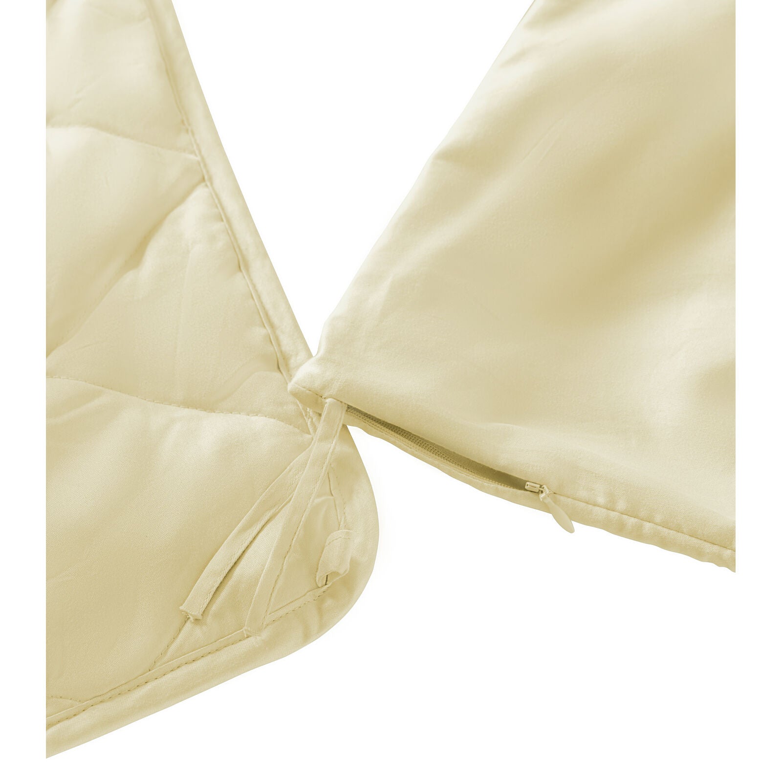 Membantu Organic Junior Duvet Cover Pale Yellow