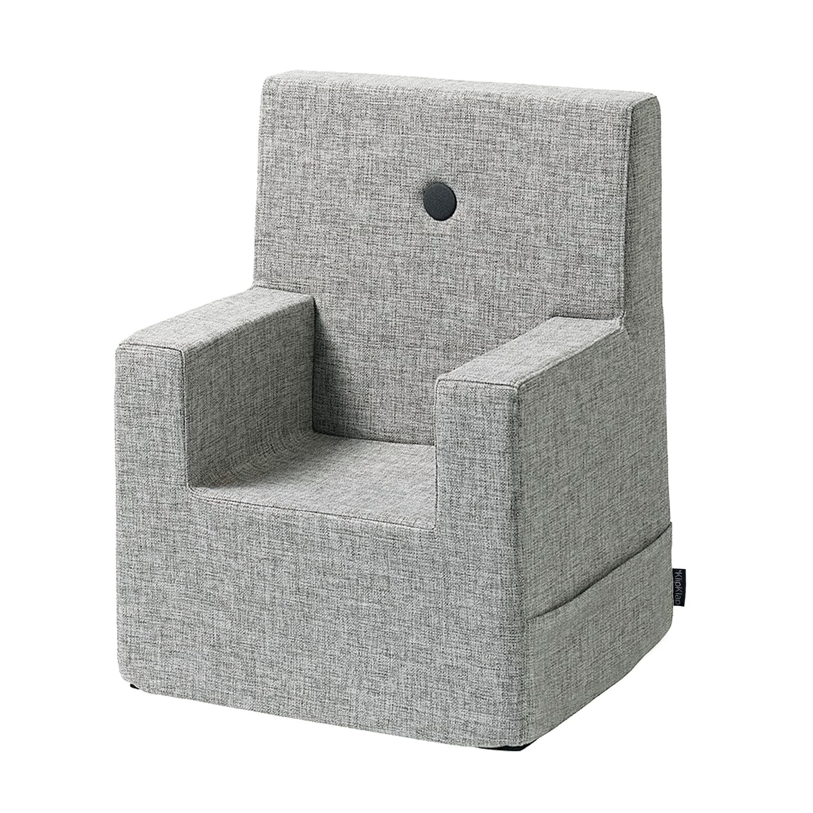 By KlipKlap KK Kids Chair XL Multi Grey w. Grey