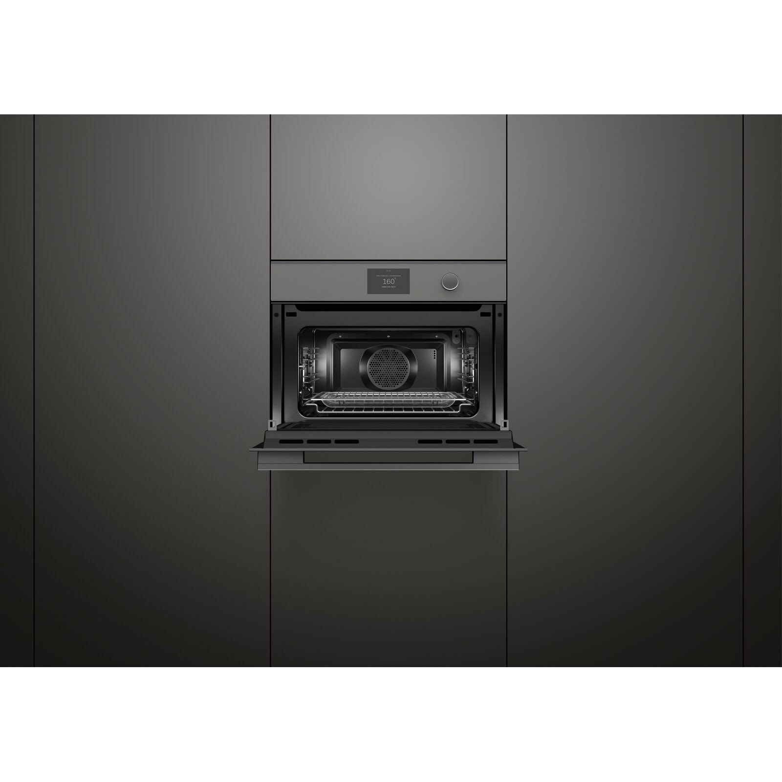 Fisher & Paykel OM60NMTDG1 Kombiovn Grå