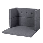 By KlipKlap Play Fold Square Blue Grey w. Grey