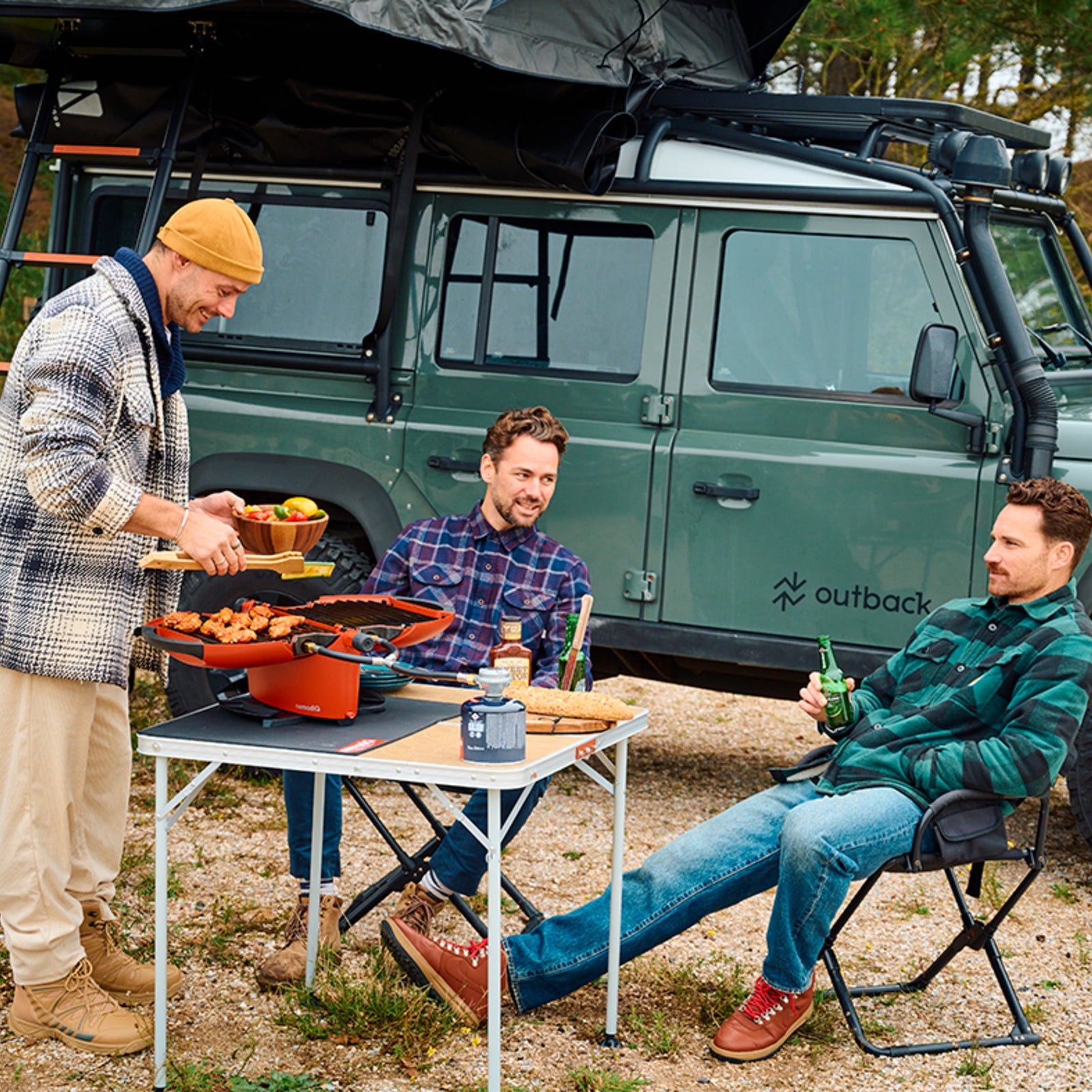 NomadiQ Transportable BBQ 3.0 Gas BBQ Terra Red