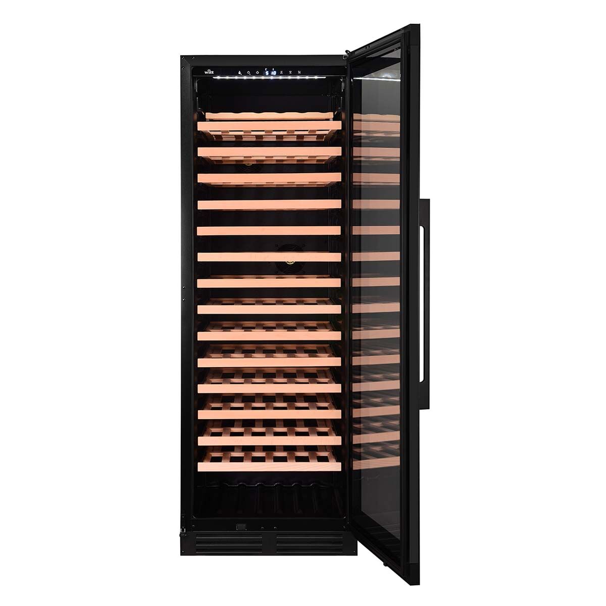 Witt WCF60172-1BG Fritstående vinkøleskab Sort