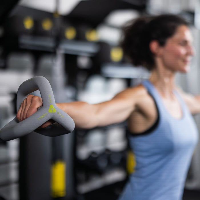 TRX Ybell Arc Lite 1,1 kg, Ikke-mærkede Ybells Lysegrå