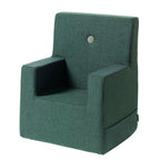By KlipKlap KK Kids Chair XL Deep Green w. Light Green