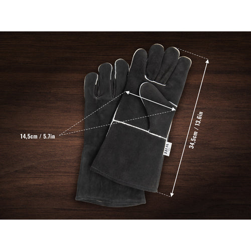 Witt Pizza Gloves Black