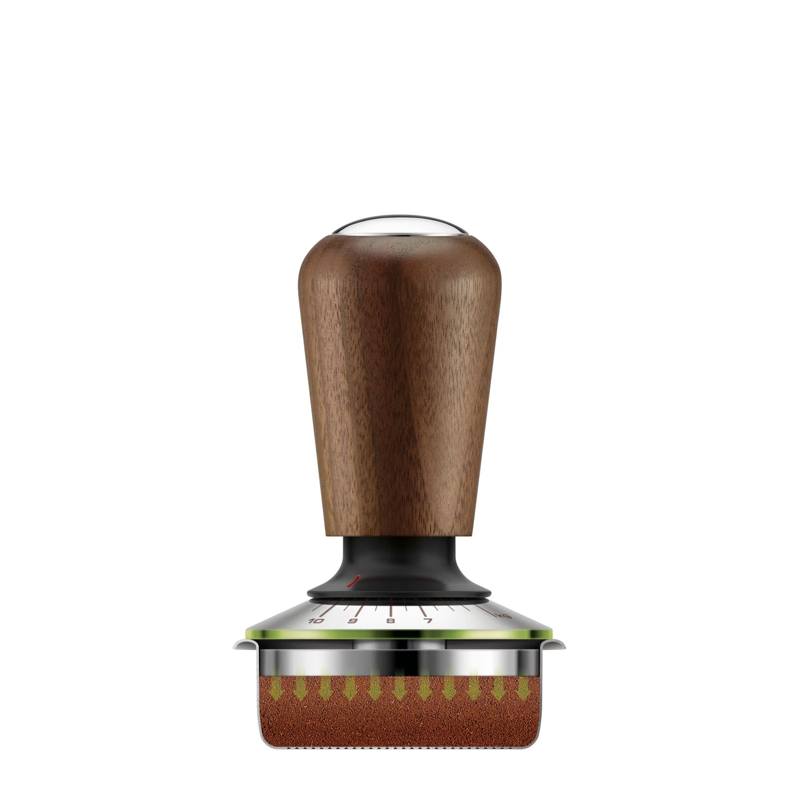 Sage SEA302WLW Force Gauge Tamper 58mm Walnut