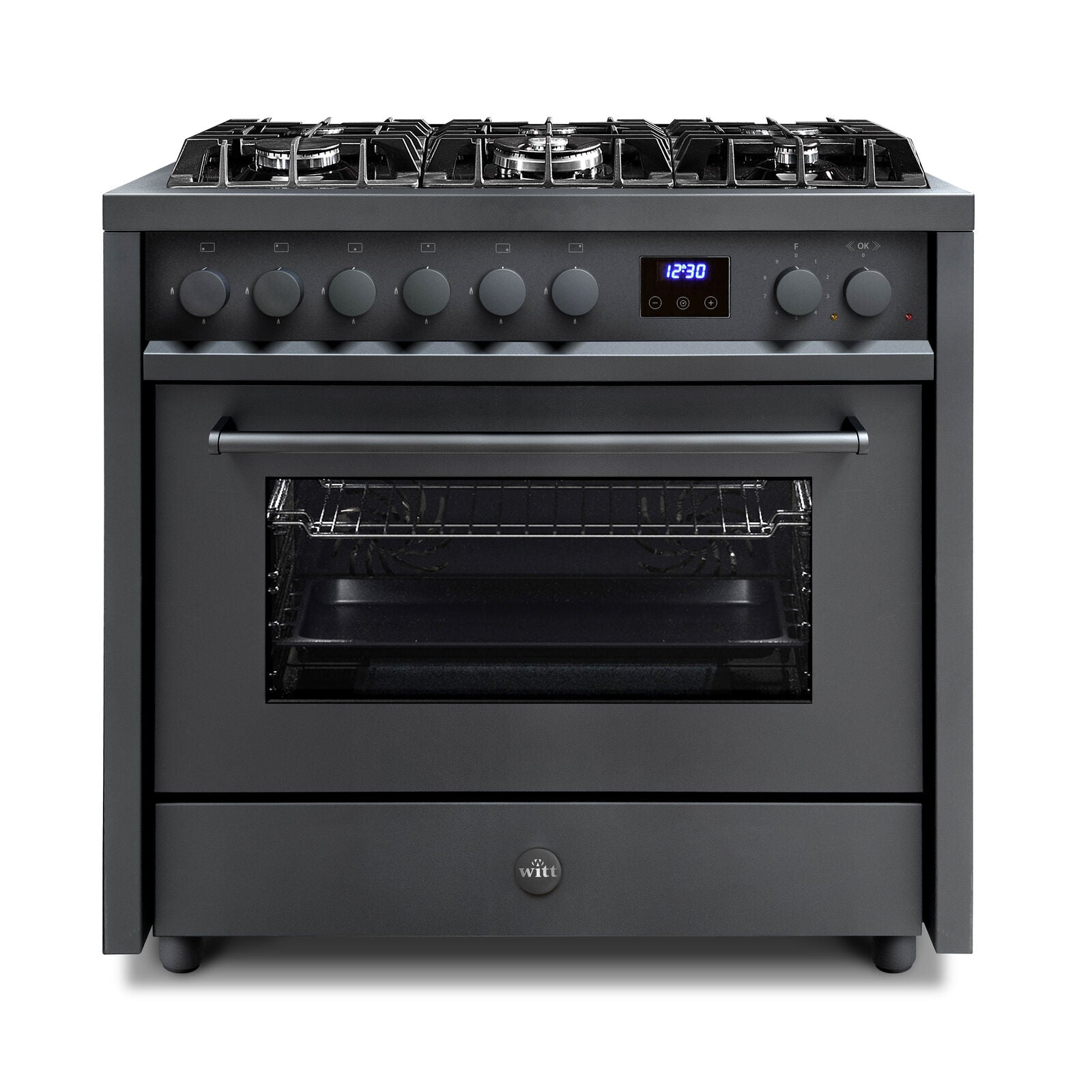 Witt Embrace 90 Gas MB Gas cooker Black
