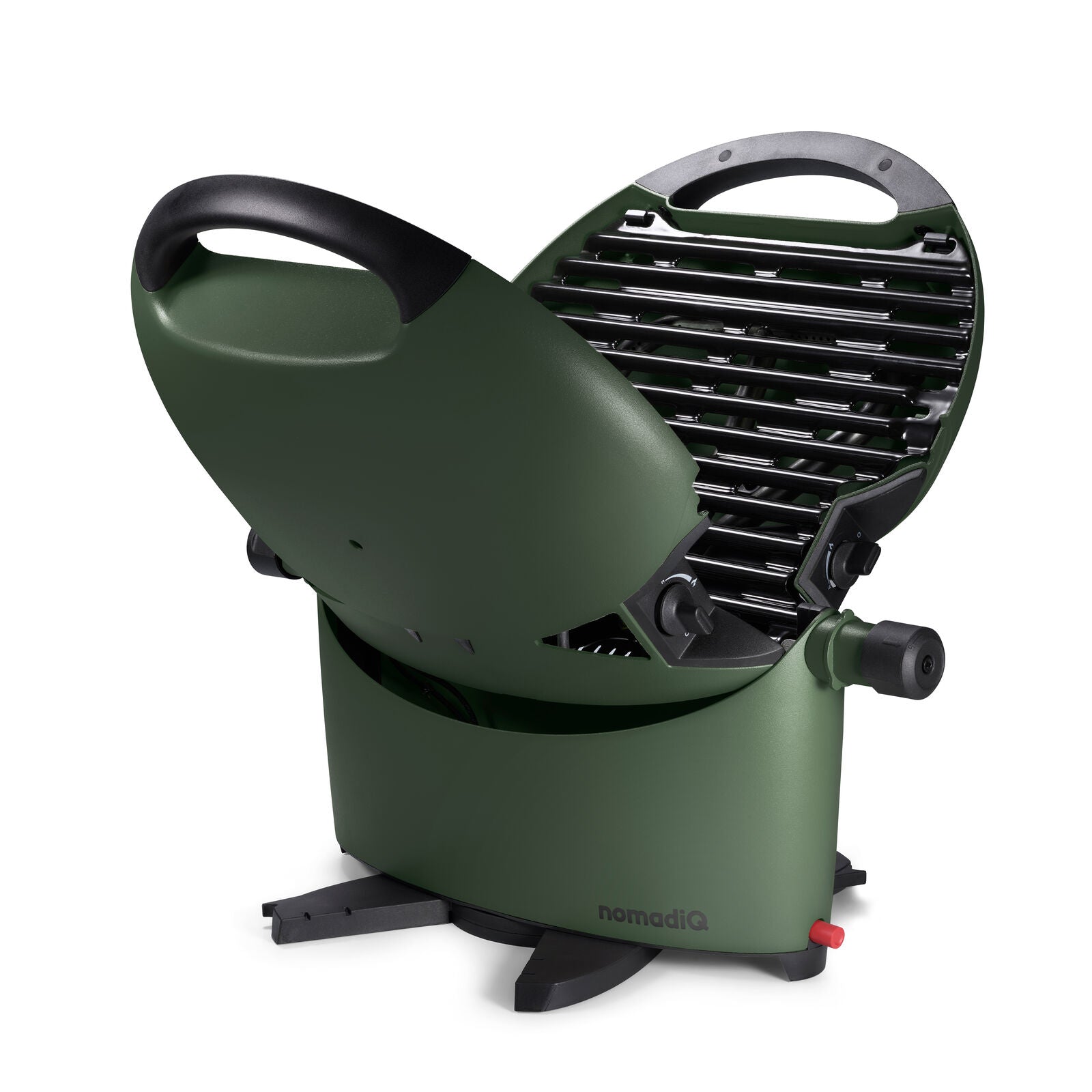 NomadiQ Transportable BBQ 3.0 Gas BBQ Army Green