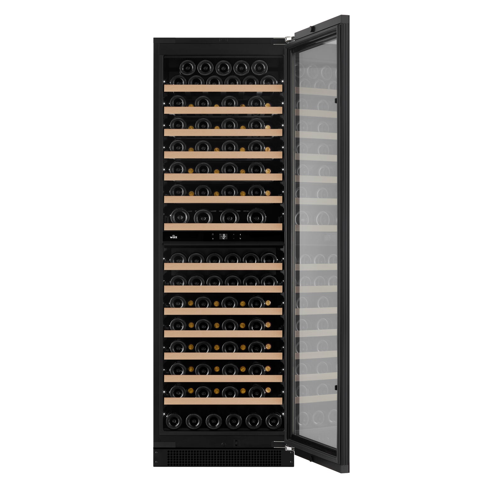 Witt WS60183P-2B120 Fritstående vinskab Sort