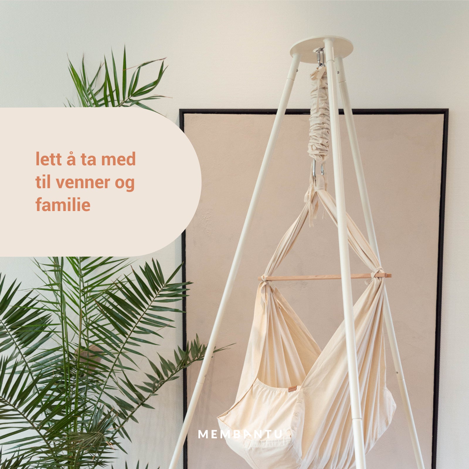 Membantu Basic Cradle Stand White