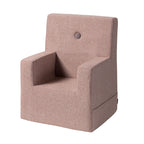 By KlipKlap KK Kids Chair XL Soft Rose w. Rose