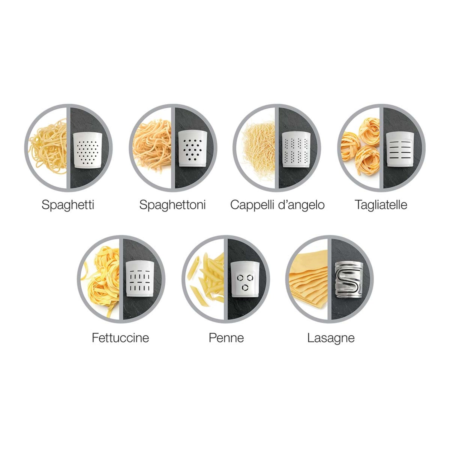 Witt Premium Pasta Maker Pasta Maker Black