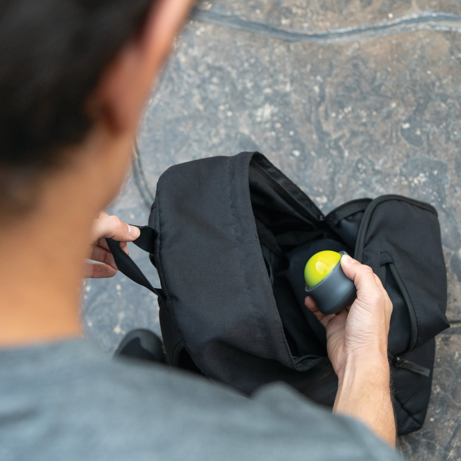 Trigger Point Therapy Handheld Massage ball Green