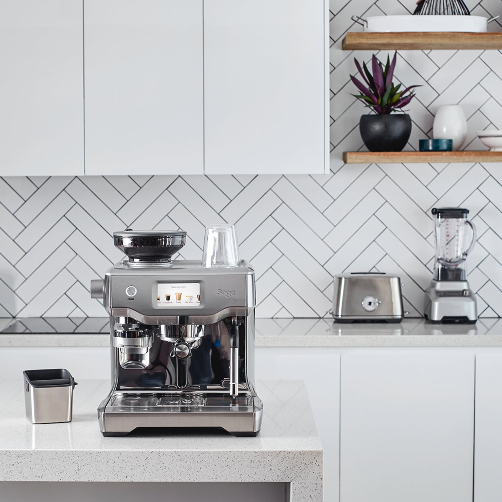 Sage SES 990 BSS Espressomaskine Børstet stål