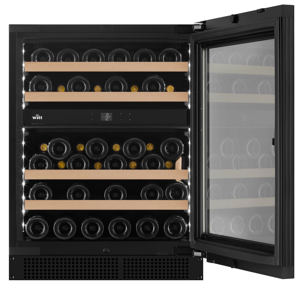 Witt WU6070P-2B45 Tabletop wine cabinet Black