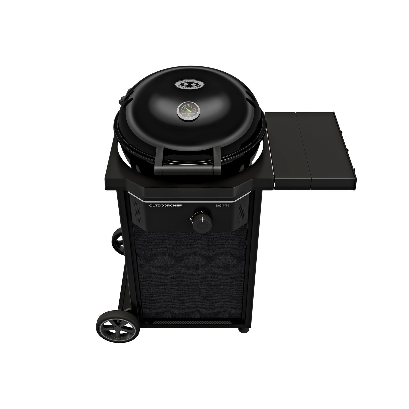 Outdoorchef Davos 570 G Pro 30MBAR UK Gas BBQ Black