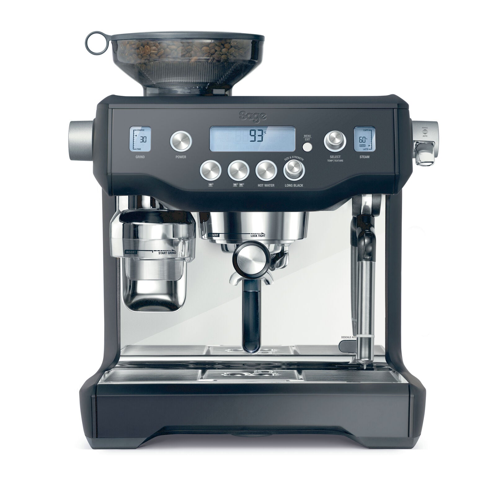 Sage SES 980 BTR Espressomaskine Sort Trøffel