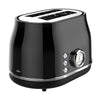 Witt Premium Retro Toaster Black
