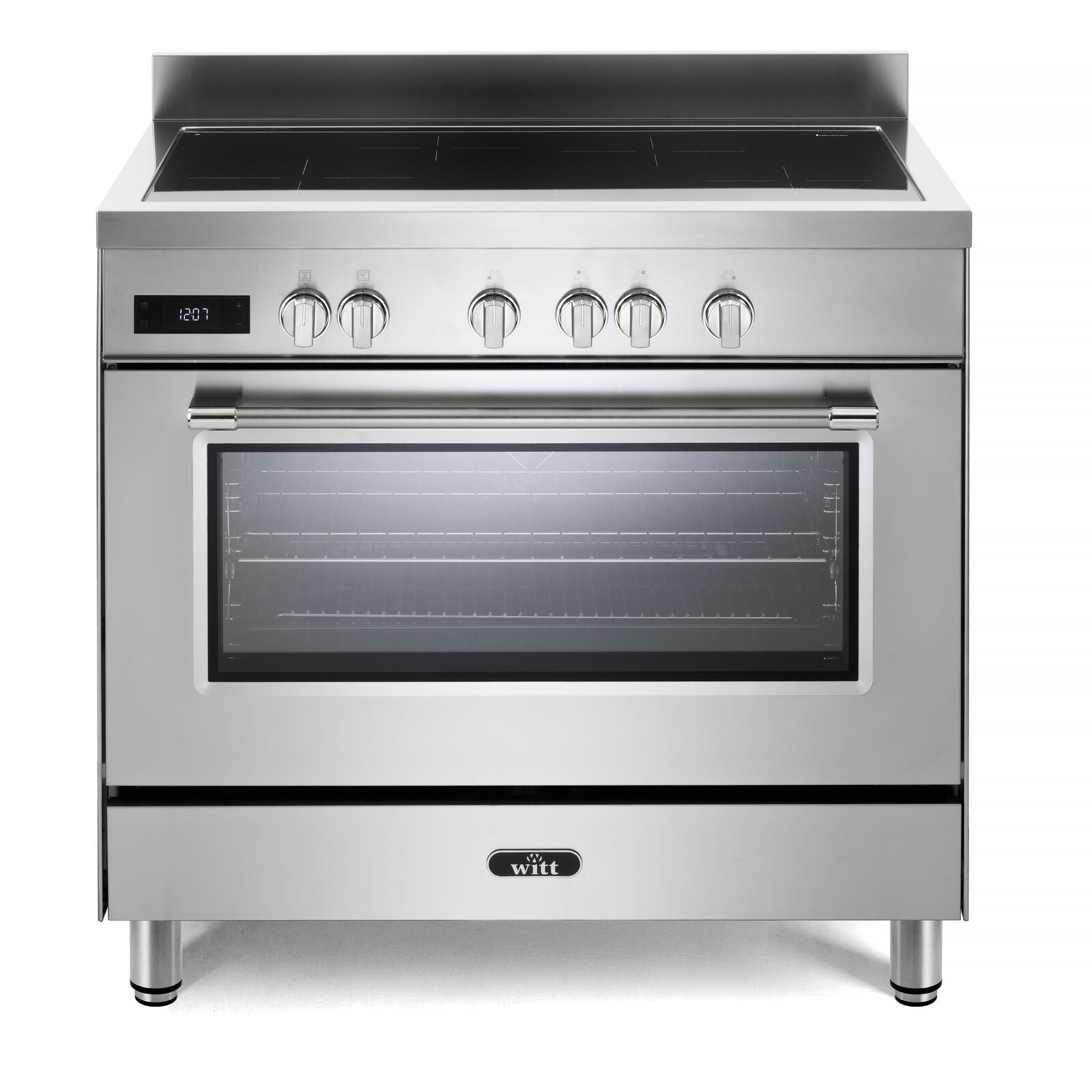 Witt WIC 906 SS Induktionskogeplade Rustfrit stål