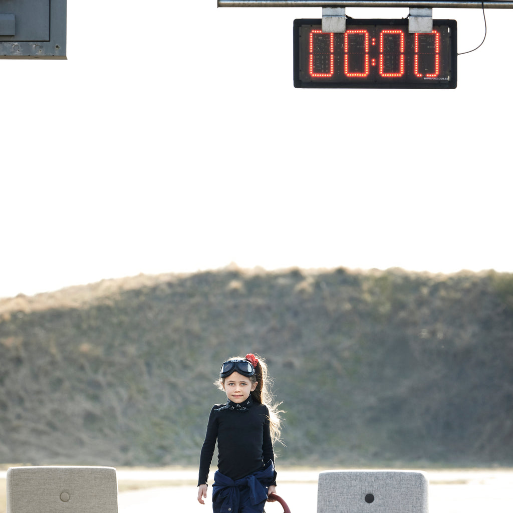 By KlipKlap KK Kids Chair XL Multi Grey w. Grey