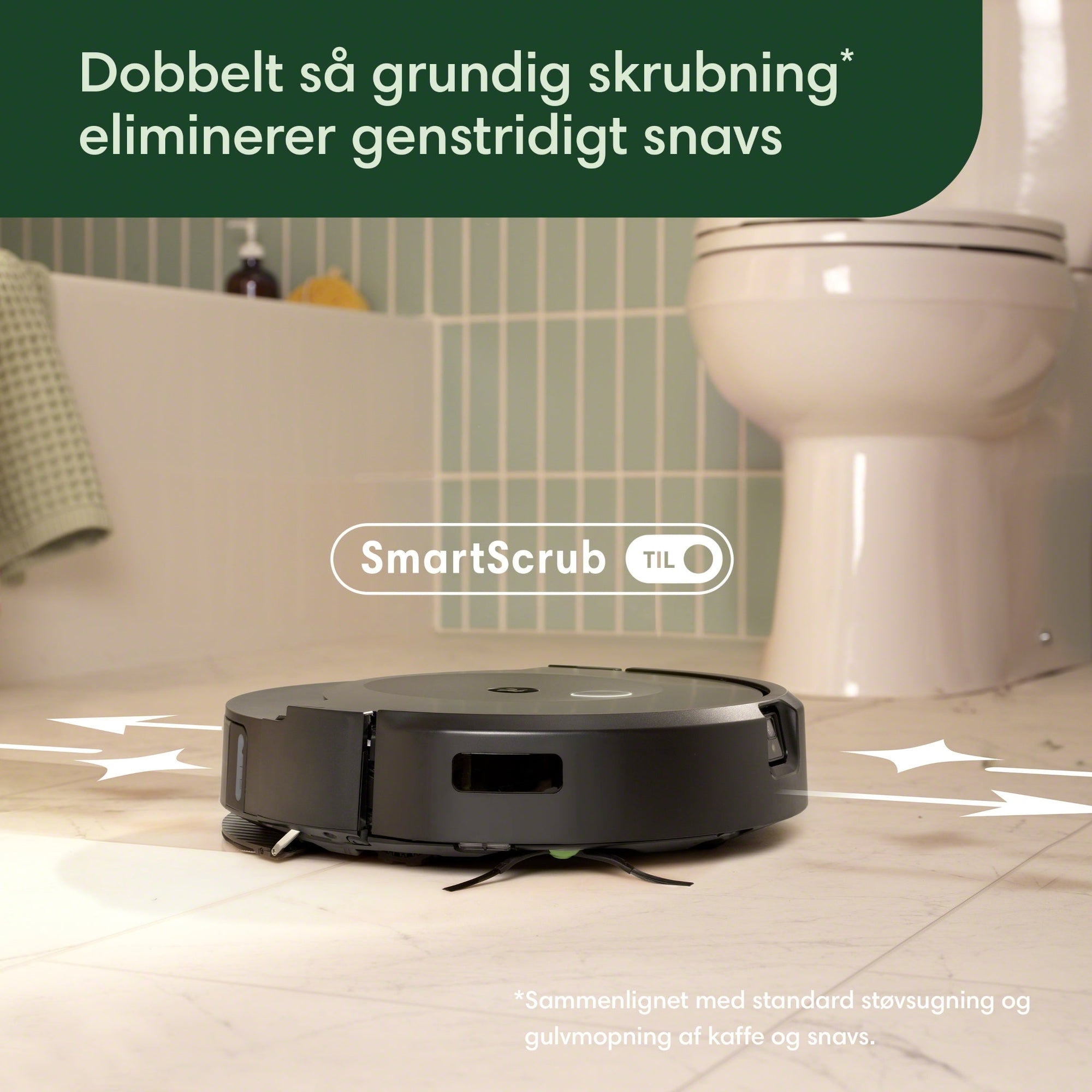 iRobot Roomba Combo 10 Max Robotdammsugare Svart
