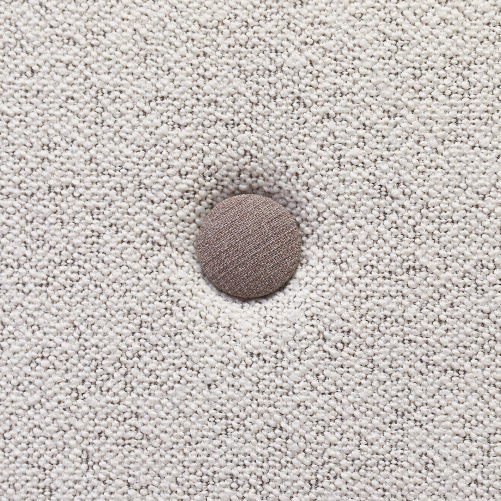 By KlipKlap KK Kids Chair XL Beige bouclé w. sand